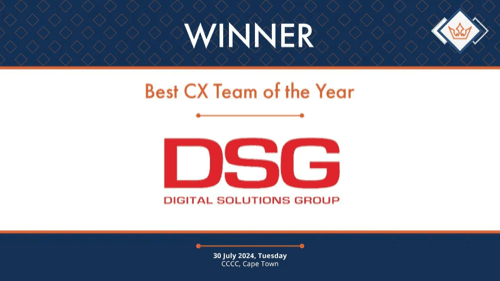 Winner, Best CX Team of the Year, CCCC Cape Town, 30 July 2024