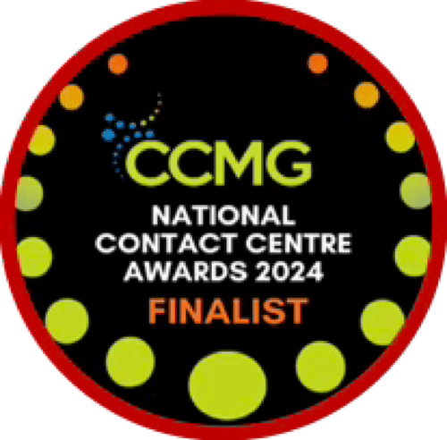 CCMG National Contact Centre Awards 2024, Finalist