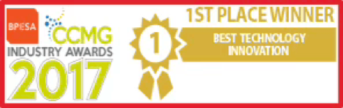 CCMG Industry Awards 2017, 1st place winner, Best Technology Innovation