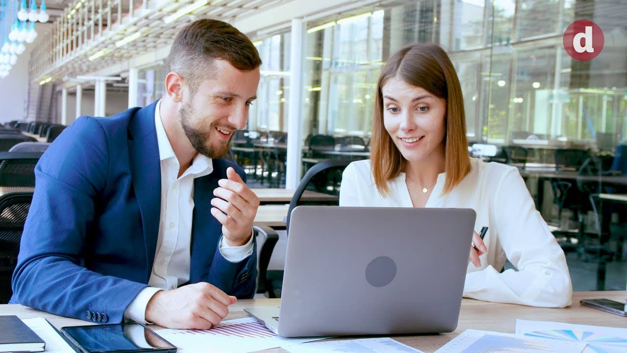 A still from the Digital Mall film about the first mobile commerce transaction in the world